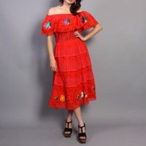 Vintage red dress